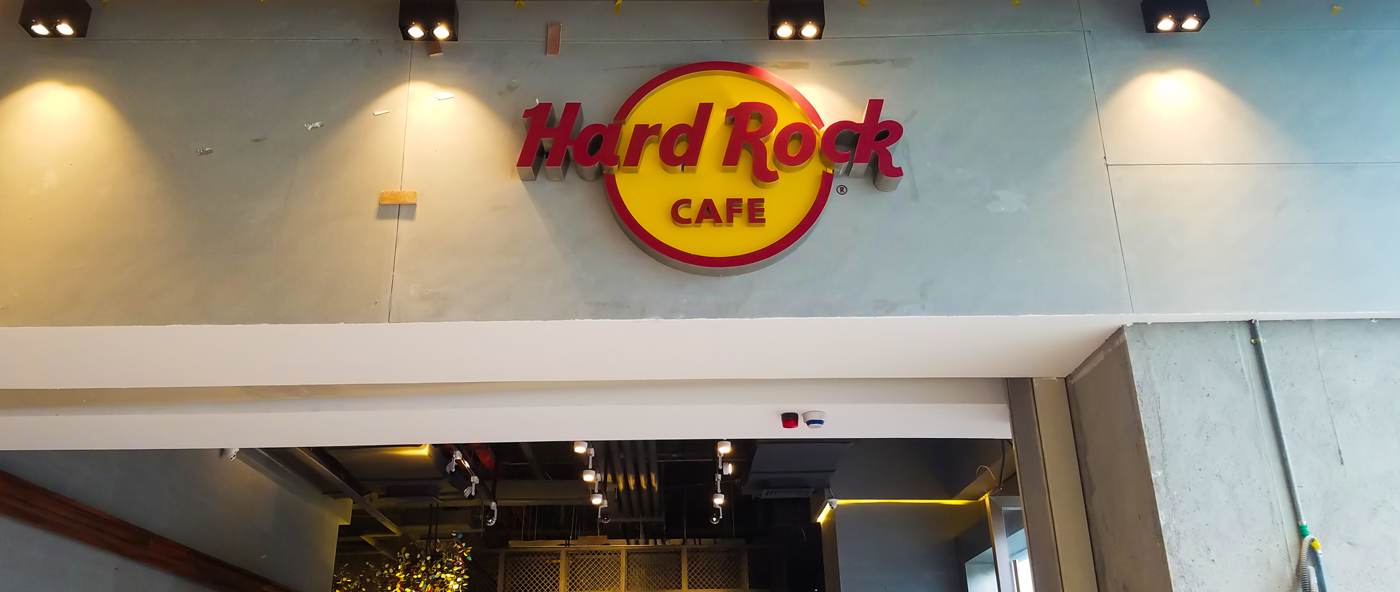 深圳Hard Rock 酒店LED发光字