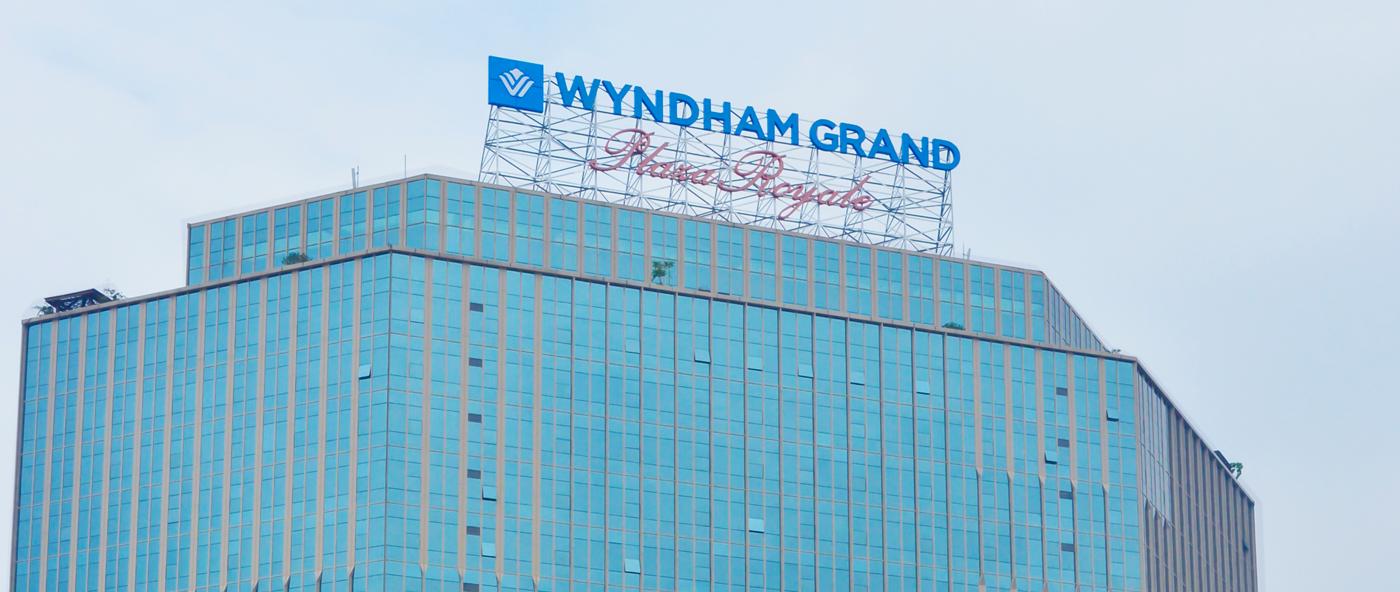 郴州温德姆LED发光字