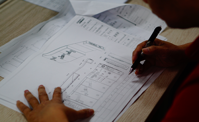 柯赛标识分享：标识系统深化设计制图
