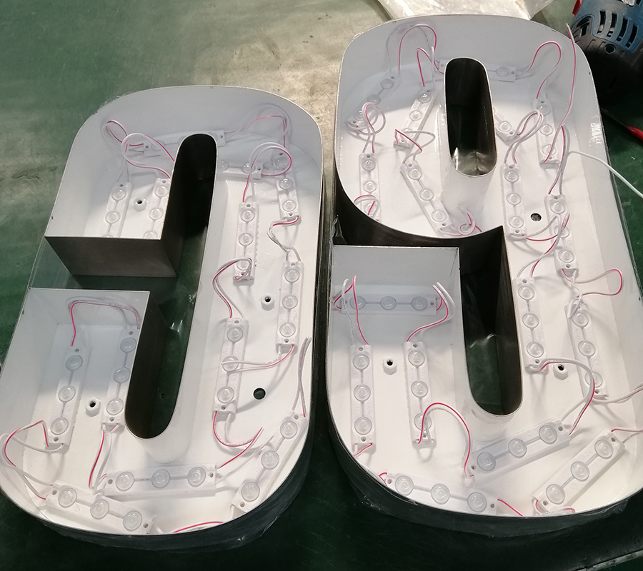 LED发光字内置LED模组常见的规格有哪些？