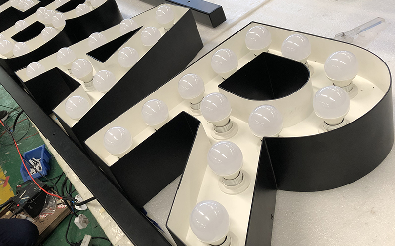 LED外露发光字安装方法介绍