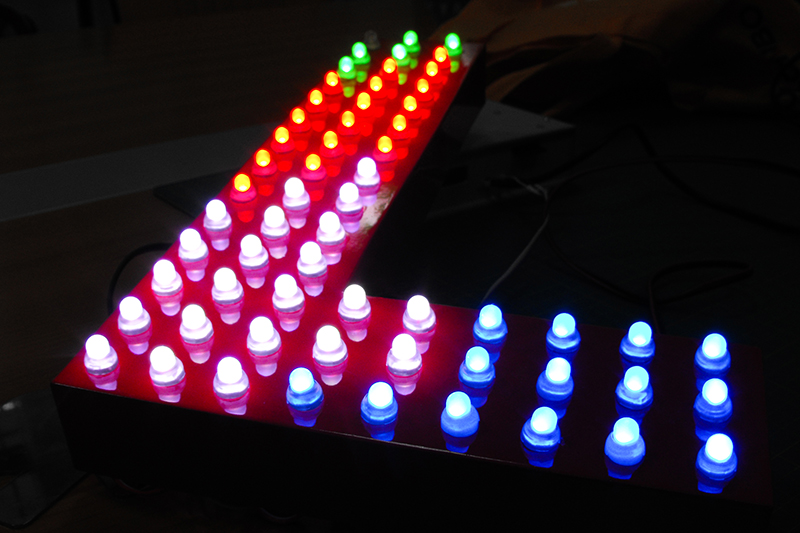 LED全彩发光字点光源的全彩效果是如何实现的？