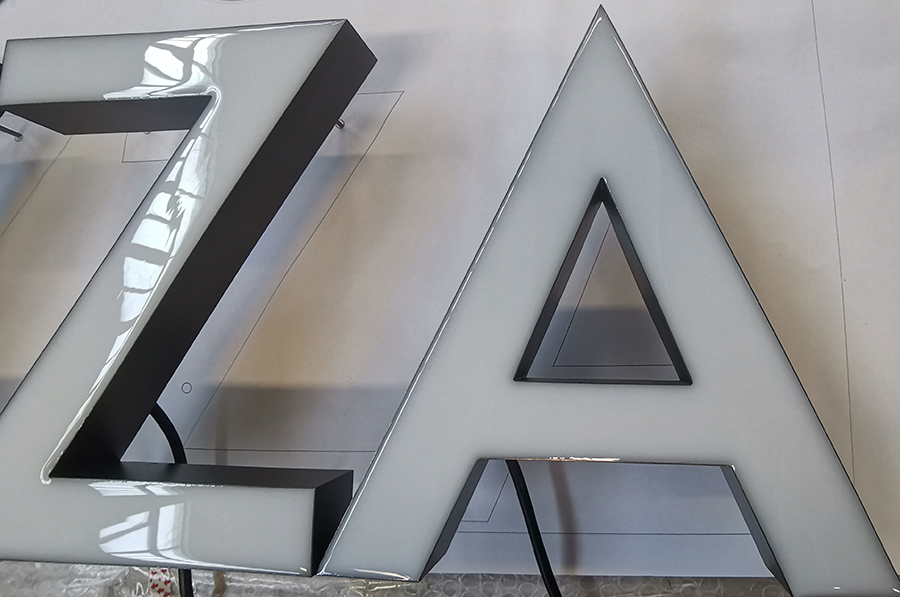 树脂发光字制作方法和步骤详解 树脂发光字制作方法和步骤详解