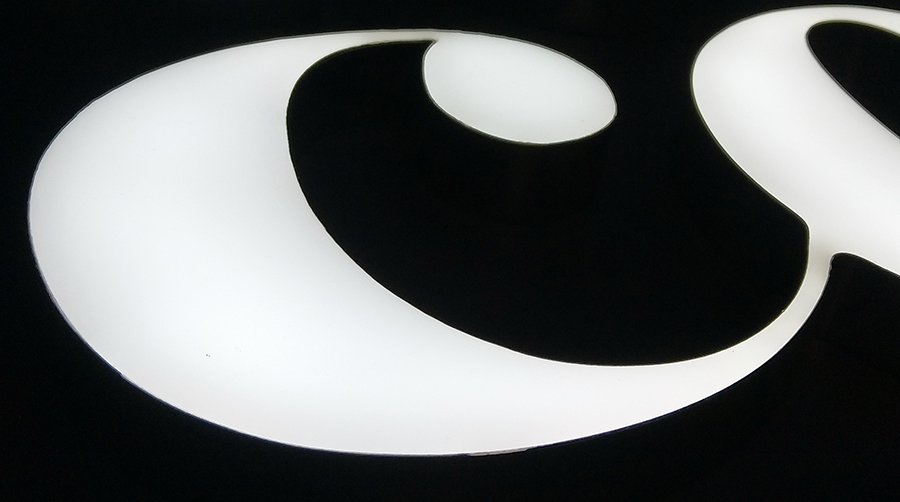 树脂发光字制作材料与流程解读 树脂发光字制作材料与流程解读