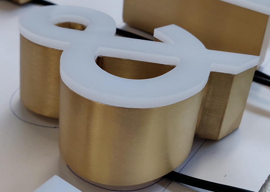 无边发光字制作步骤和构成有哪些？