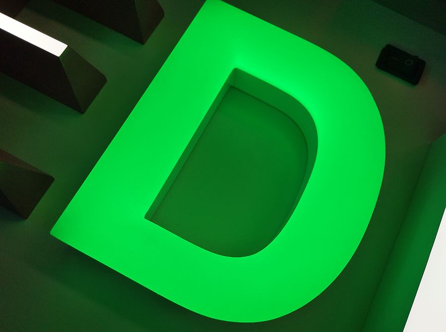 LED正面发光字常见的9个种类是哪些？