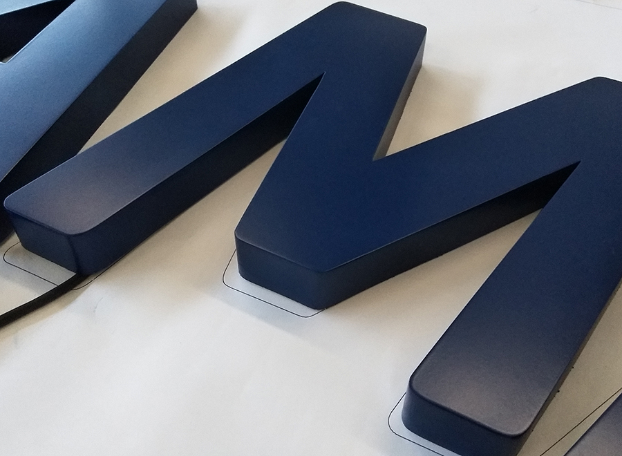 烤漆LED发光字的5个基本常识解读