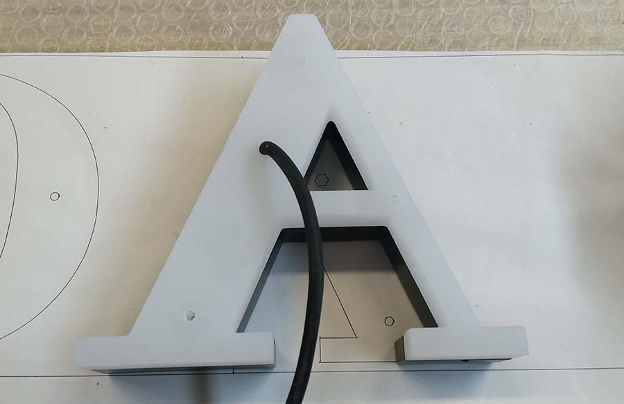 亚克力字设计制作常见的6个类别 亚克力字设计制作常见的6个类别