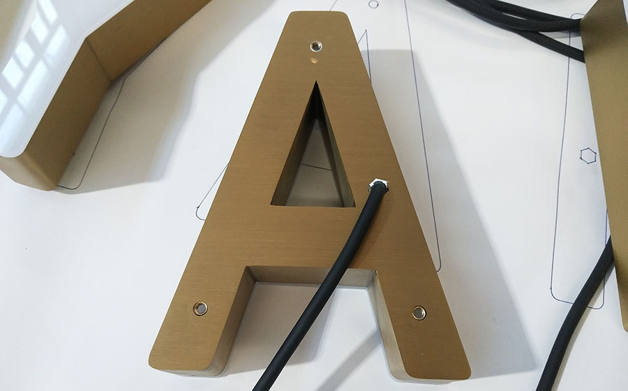 金属发光字制作流程主要有哪些？