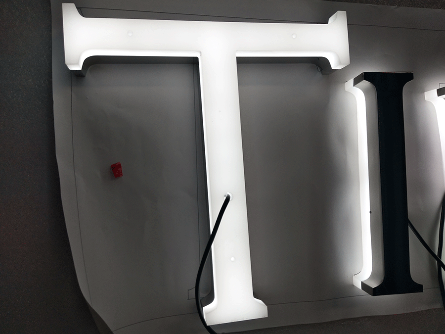 LED背发光字制作步骤流程有哪些？