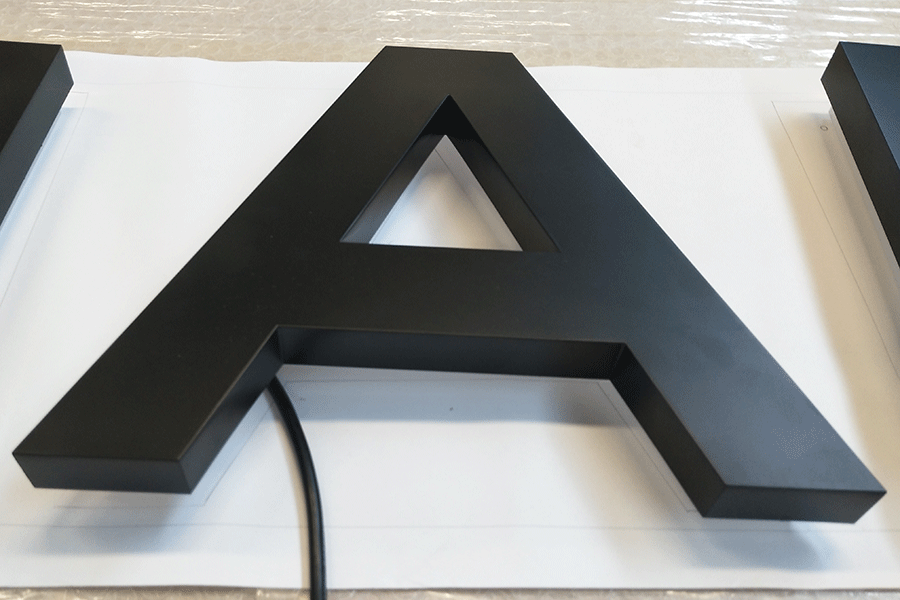 金属发光字制作的几个细节