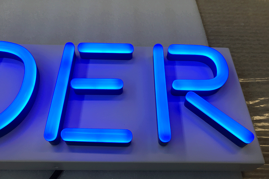 门头发光字设计制作要注意哪些细节？