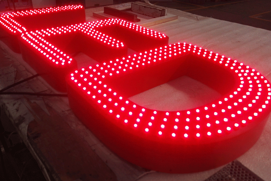 冲孔发光字安装注意事项有哪些？