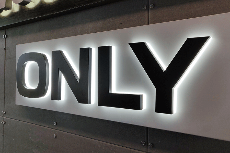 商业综合体门头发光字有哪些类型？