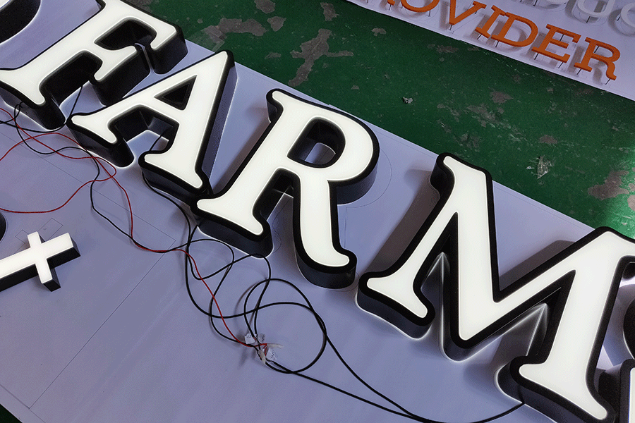 发光字制作尺寸有什么要求？