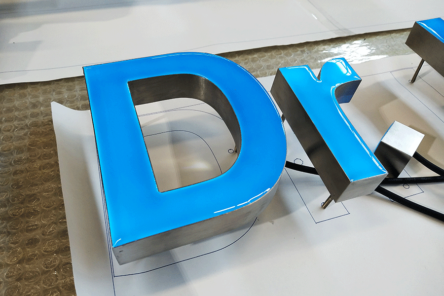 不同类型3D立体字制作工艺流程有哪些？