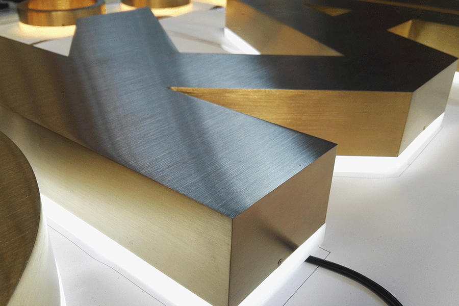 定制金属不锈钢字有哪些流程步骤? 定制金属不锈钢字有哪些流程步骤?