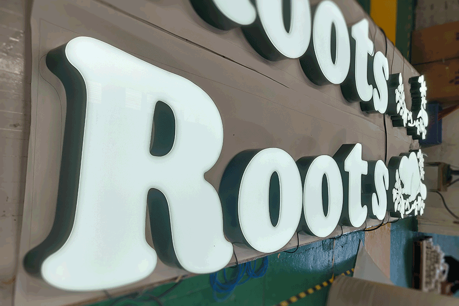 无边框发光字设计制作具备哪些特色？