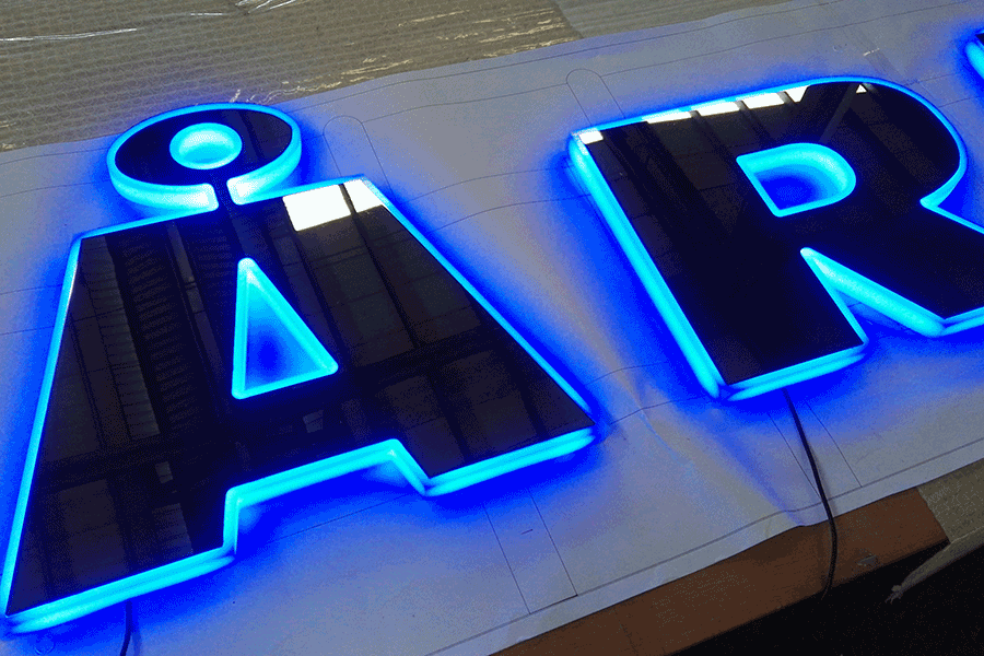 双面发光字制作工艺有哪些？