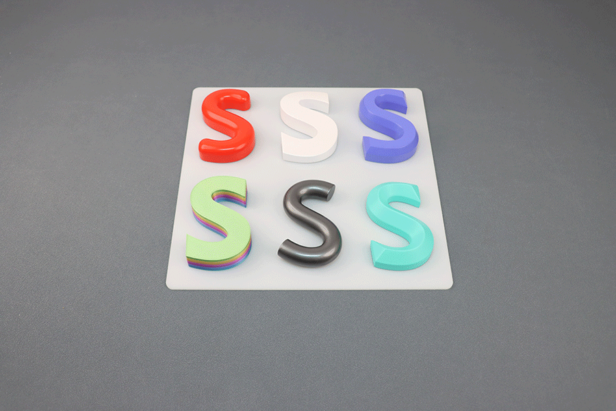 3D打印不发光字标识制作有什么特征? 3D打印不发光字标识制作有什么特征?