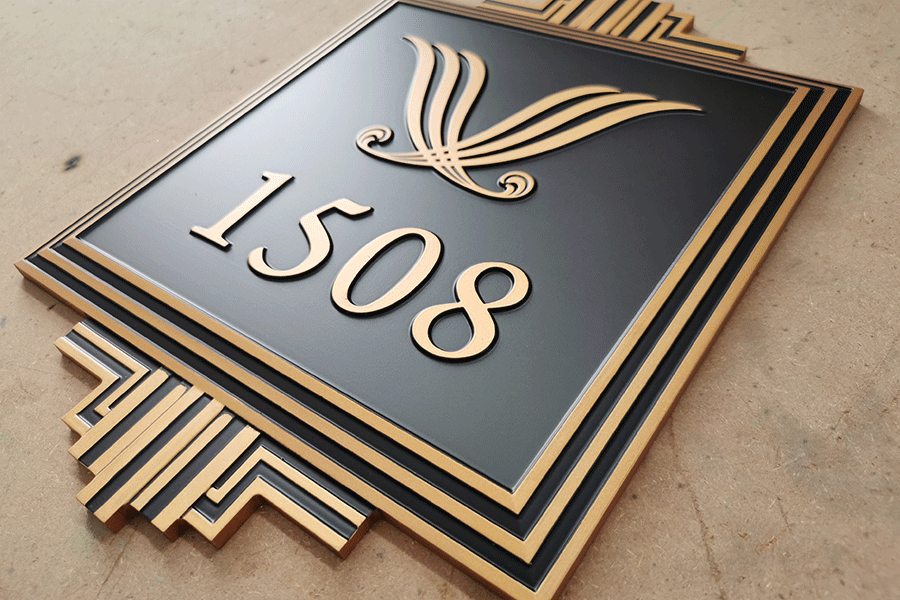 浮雕门牌标识设计制作有哪些优点? 浮雕门牌标识设计制作有哪些优点?