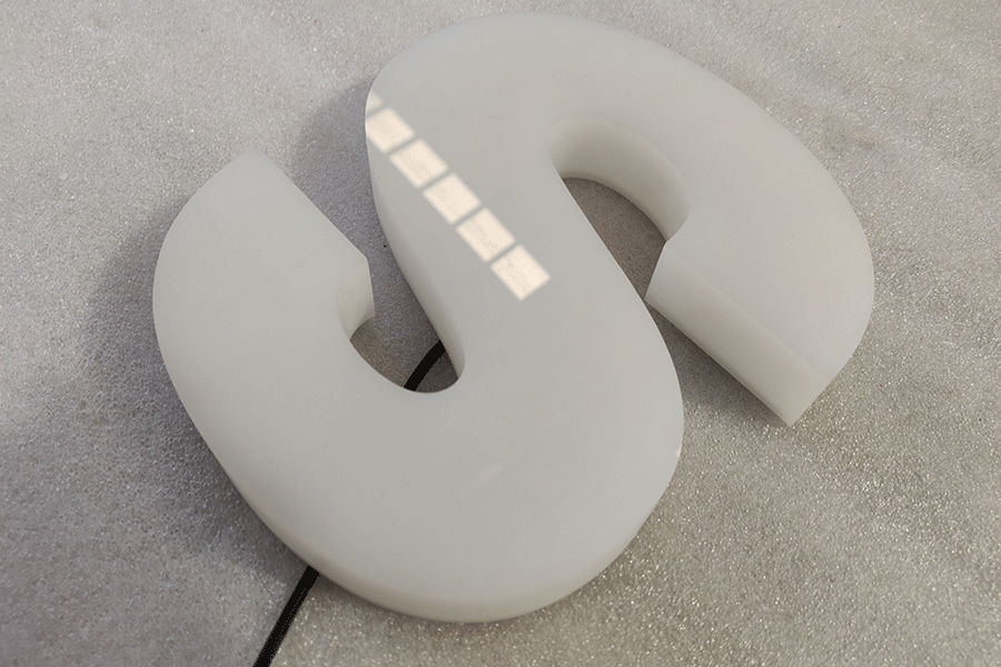 亚克力发光字标识设计制作有什么特色？