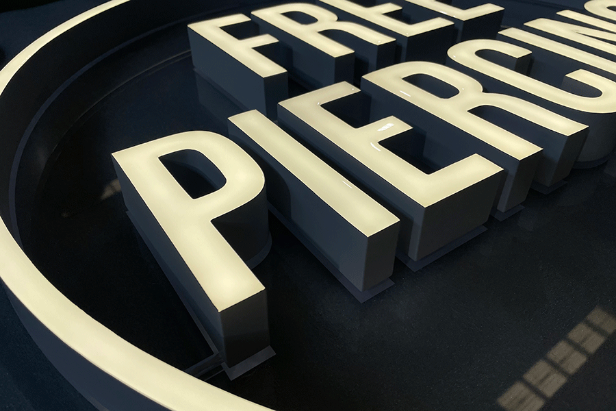 树脂发光字标识标牌制作有什么特色？